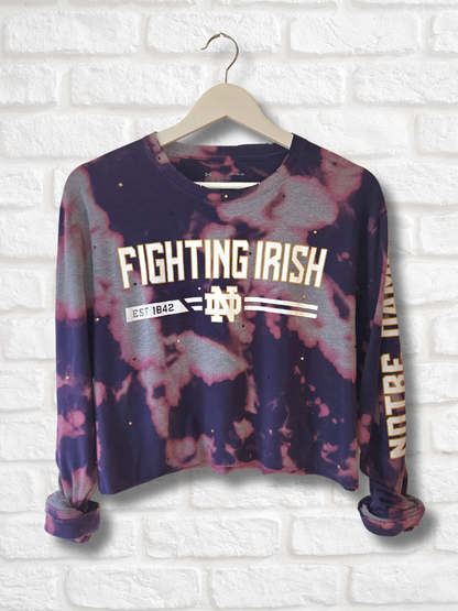 Notre Dame Fighting Irish Crop Top