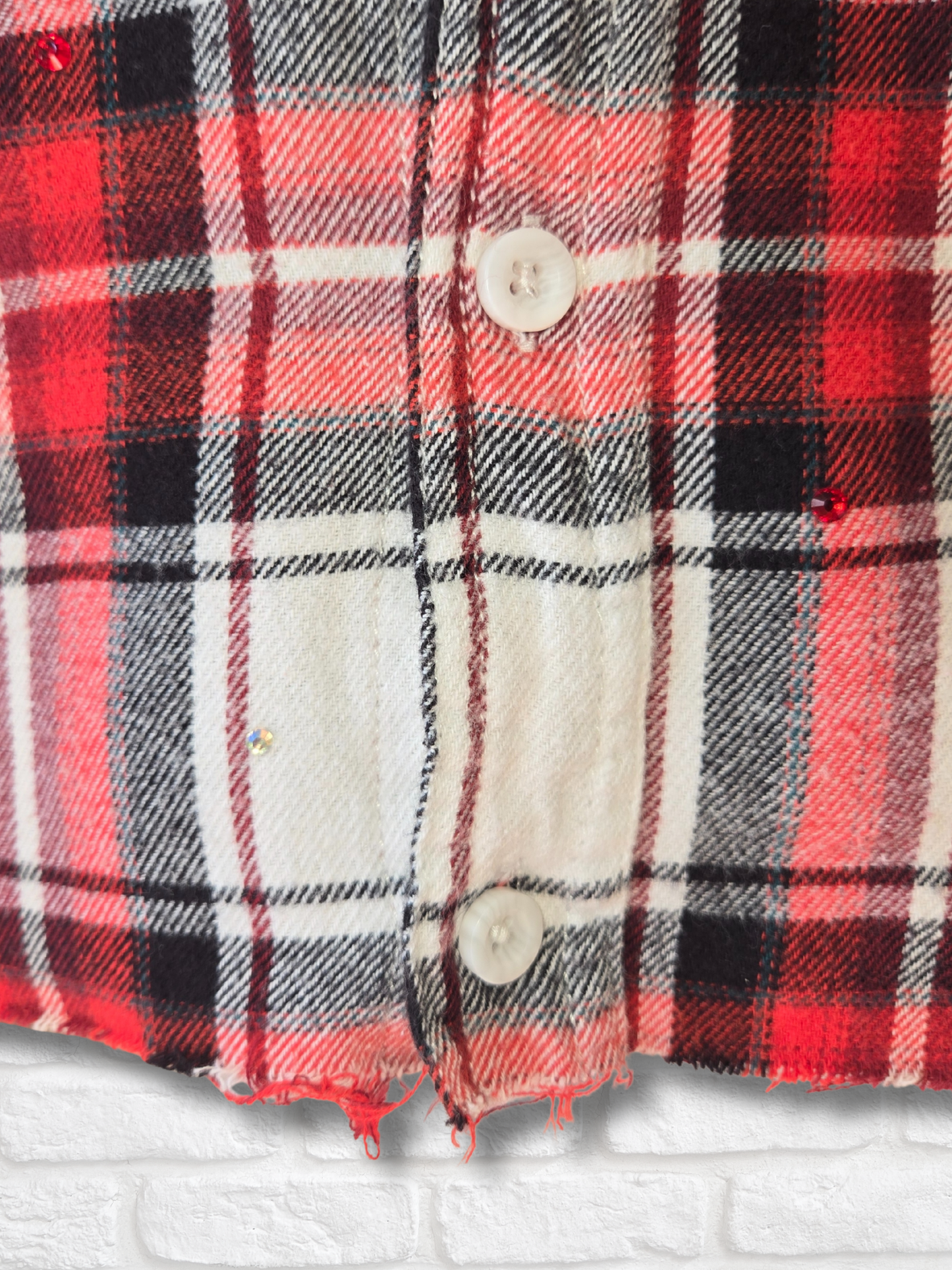 Ohio State Buckeyes Crop Flannel