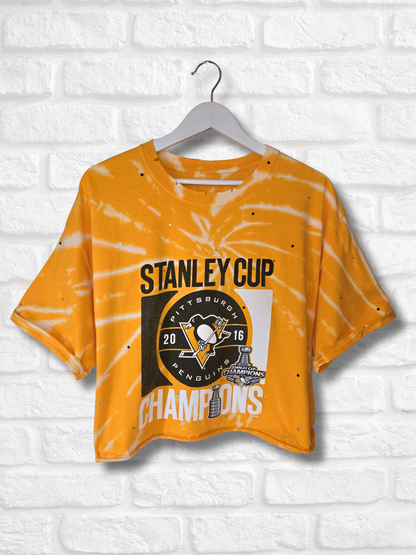 Pittsburgh Penguins Crop Top