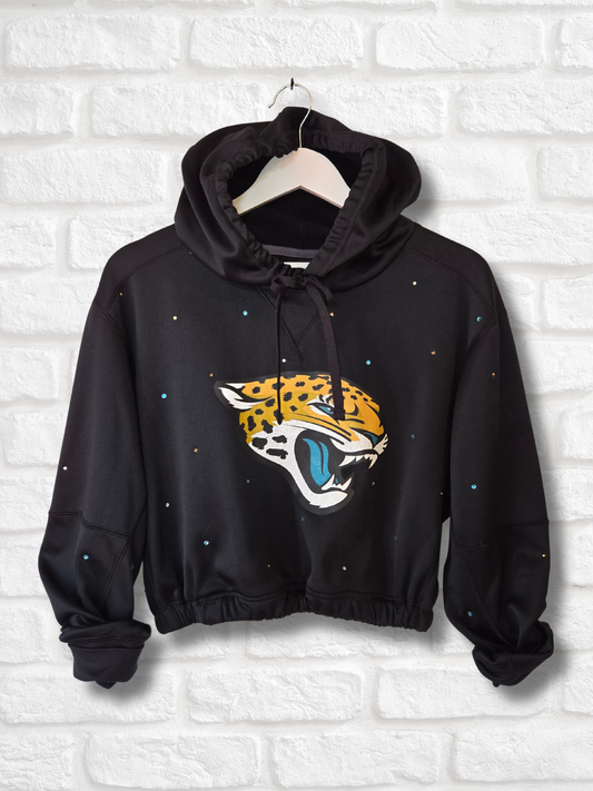 Jacksonville Jaguars Crop Hoodie