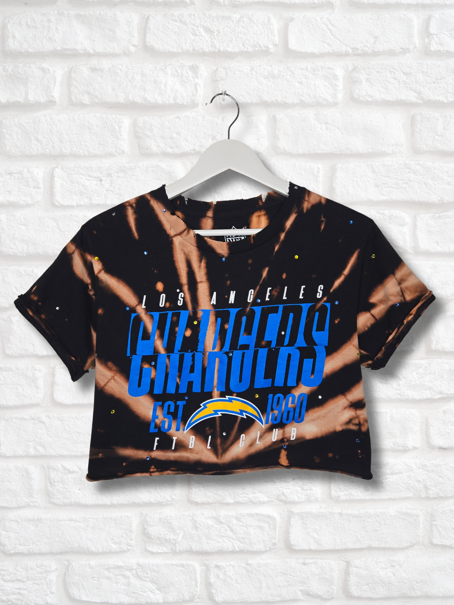 Los Angeles Chargers Crop Top