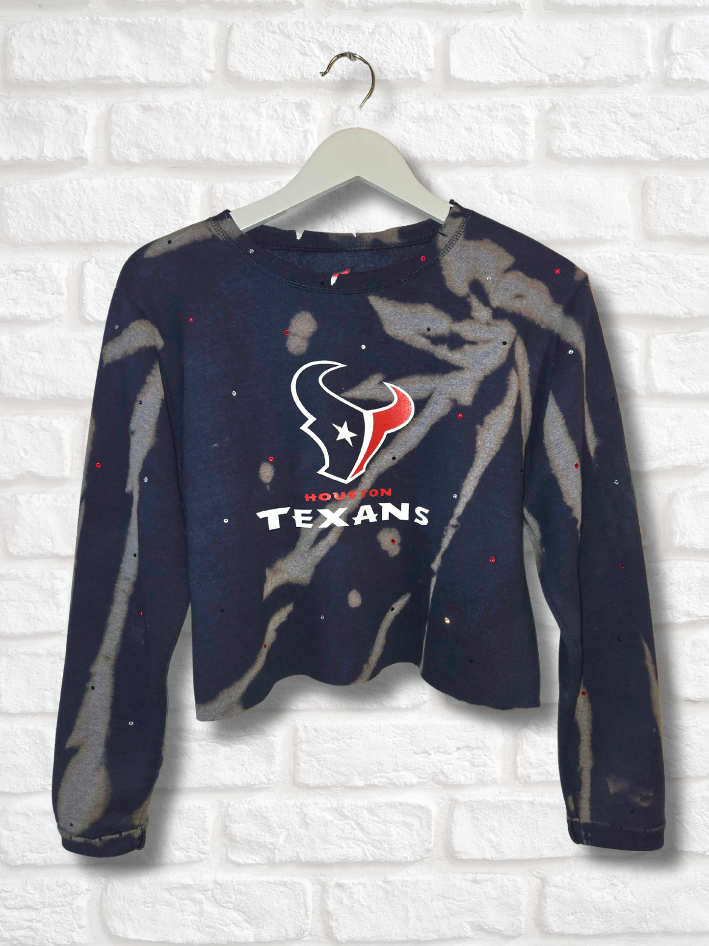 Houston Texans Crop Sweatshirt