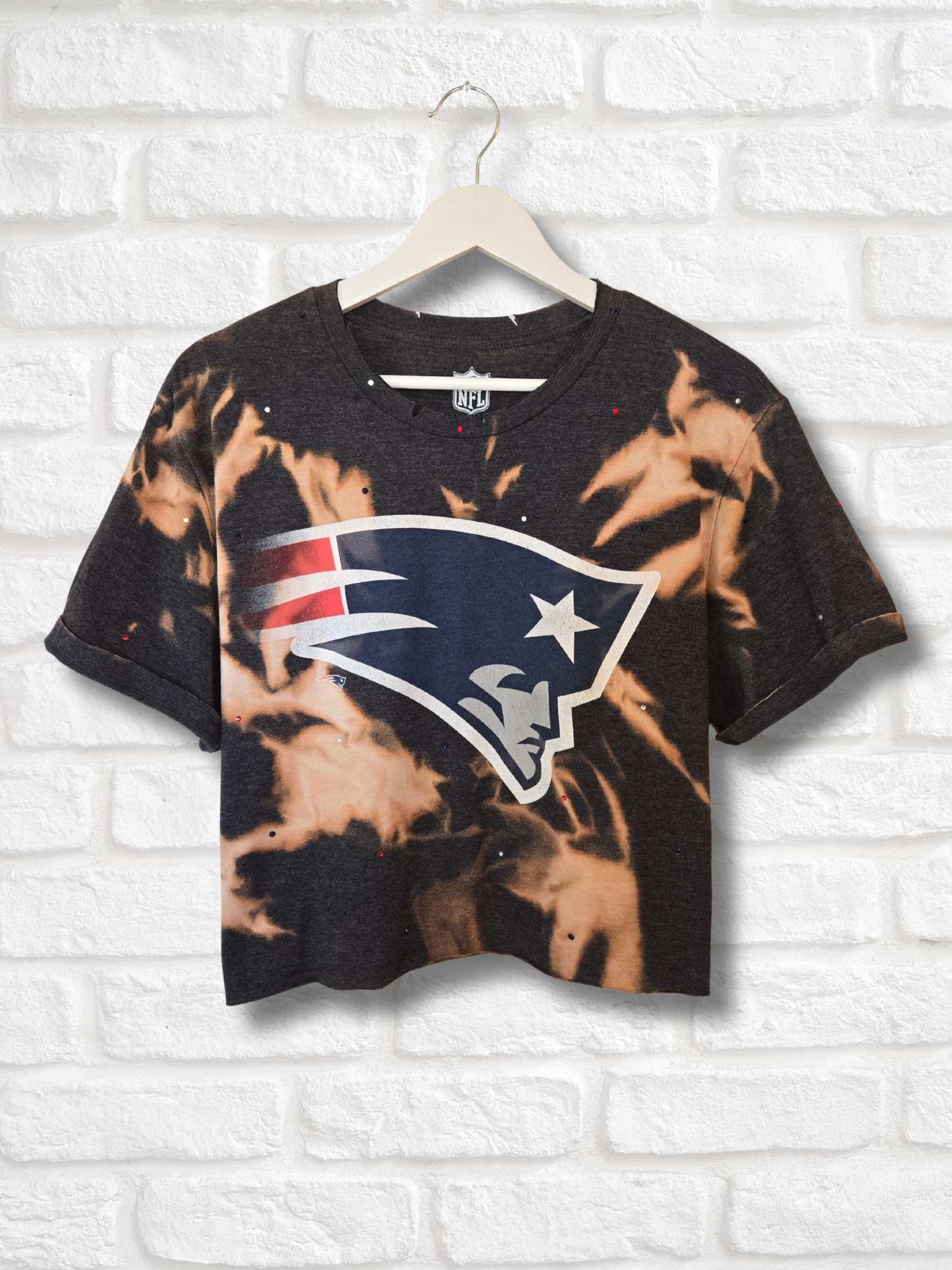 New England Patriots Crop Top