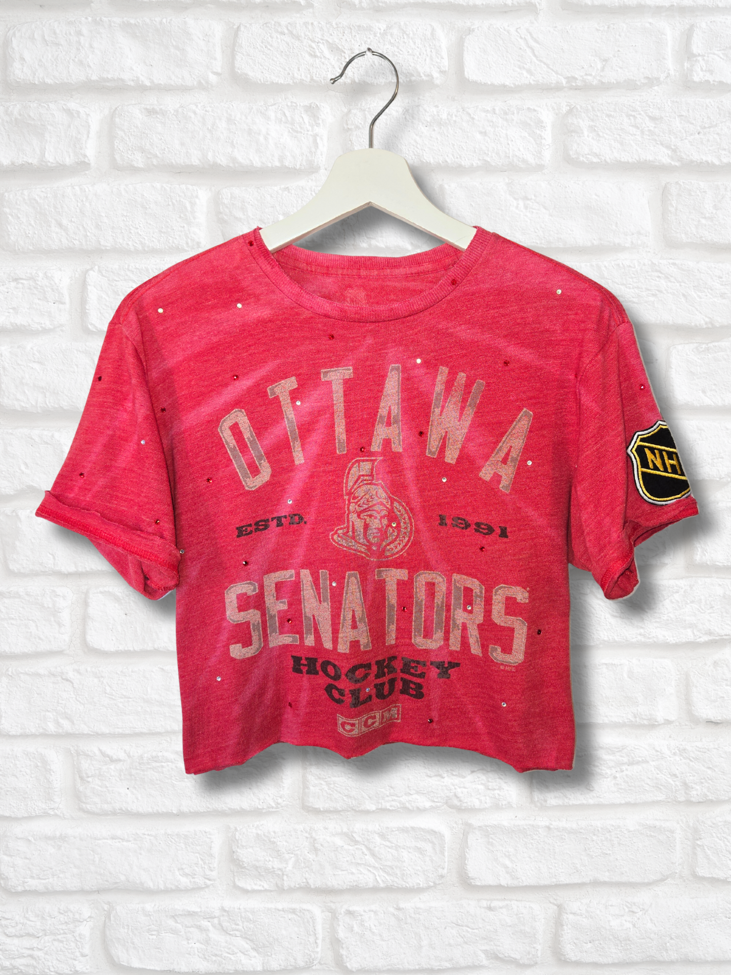 Ottawa Senators Crop Top
