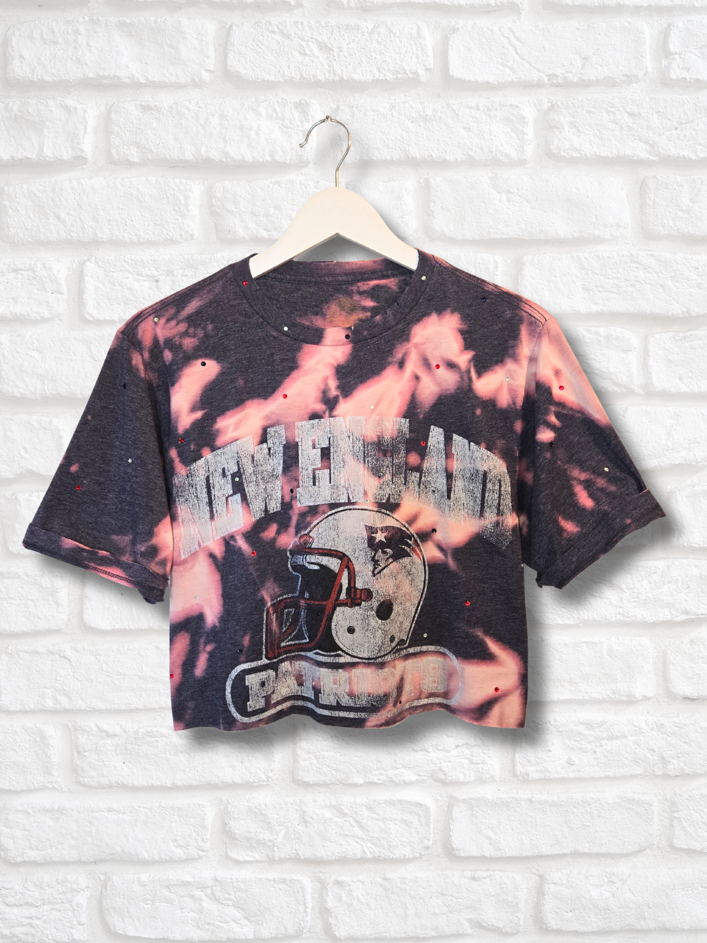 New England Patriots Crop Top
