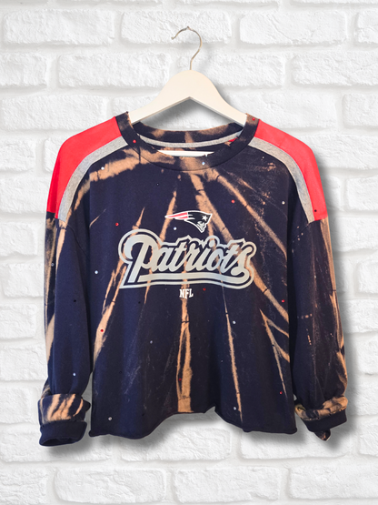 New England Patriots Crop Top