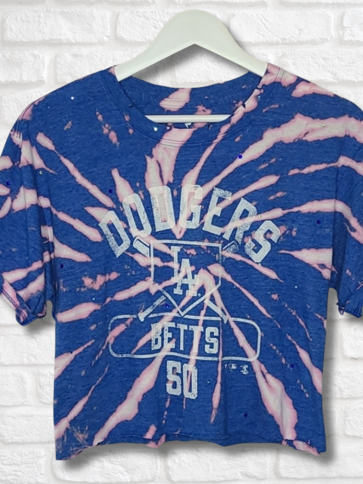 Los Angeles Dodgers Crop Top - Medium
