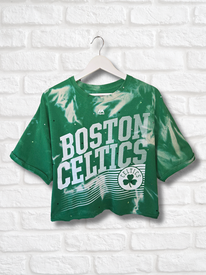 Boston Celtics Crop Top- XL