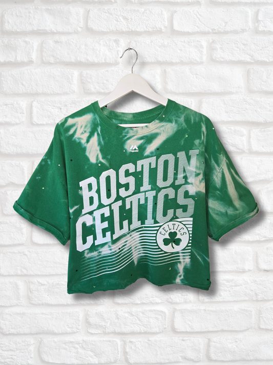Boston Celtics Crop Top- XL