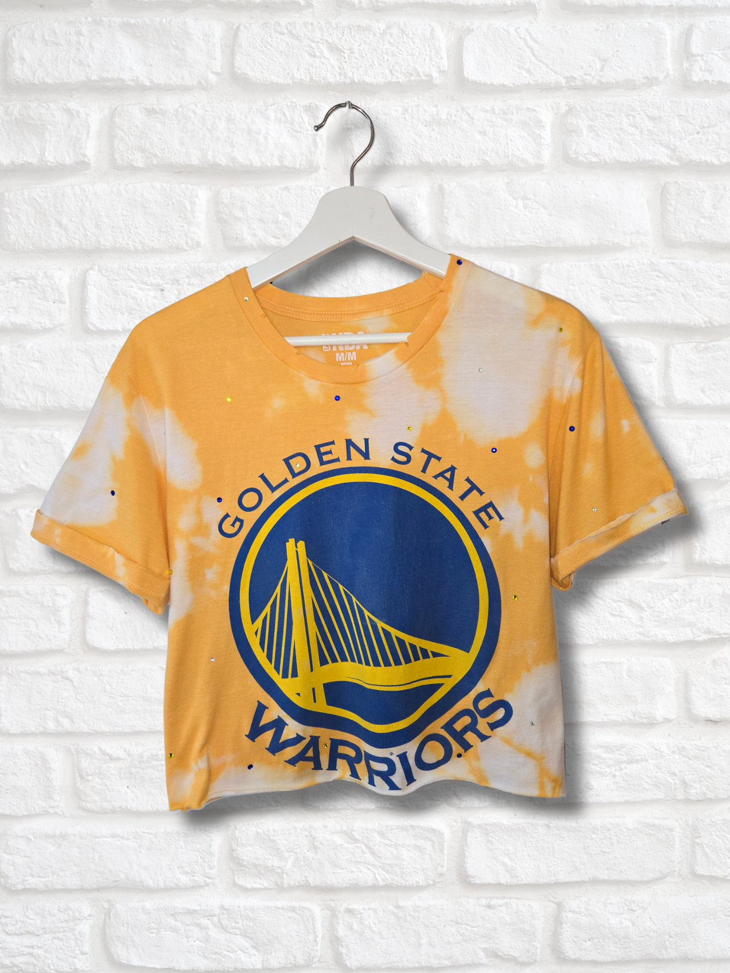 Golden State Warriors Crop Top- Medium