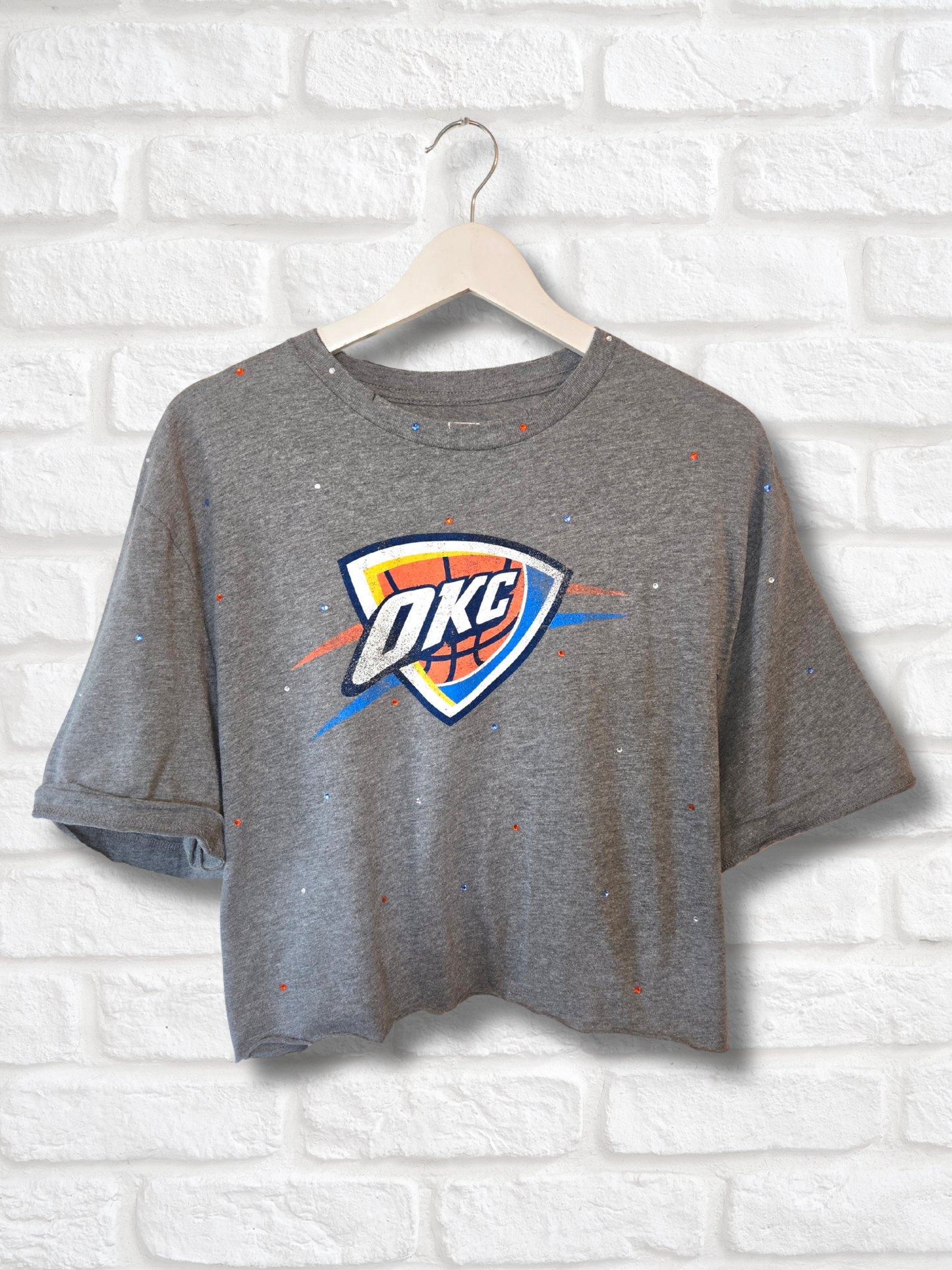 OKC Thunder Crop Top - XL
