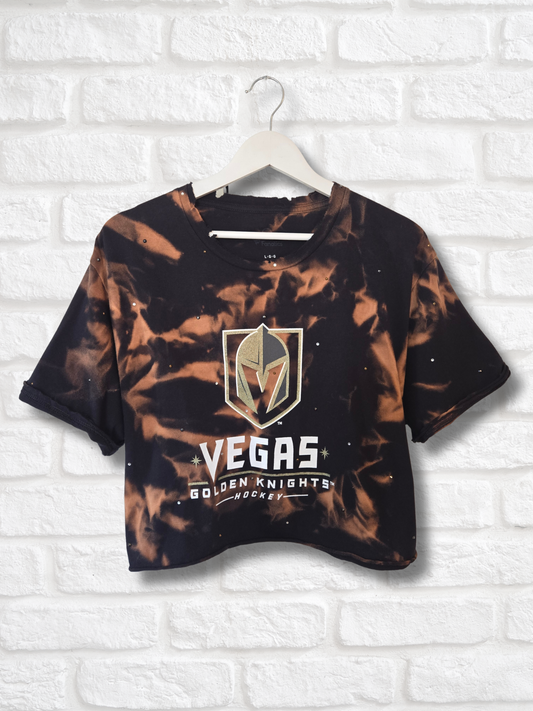 Vegas Golden Knights Crop Top - Large