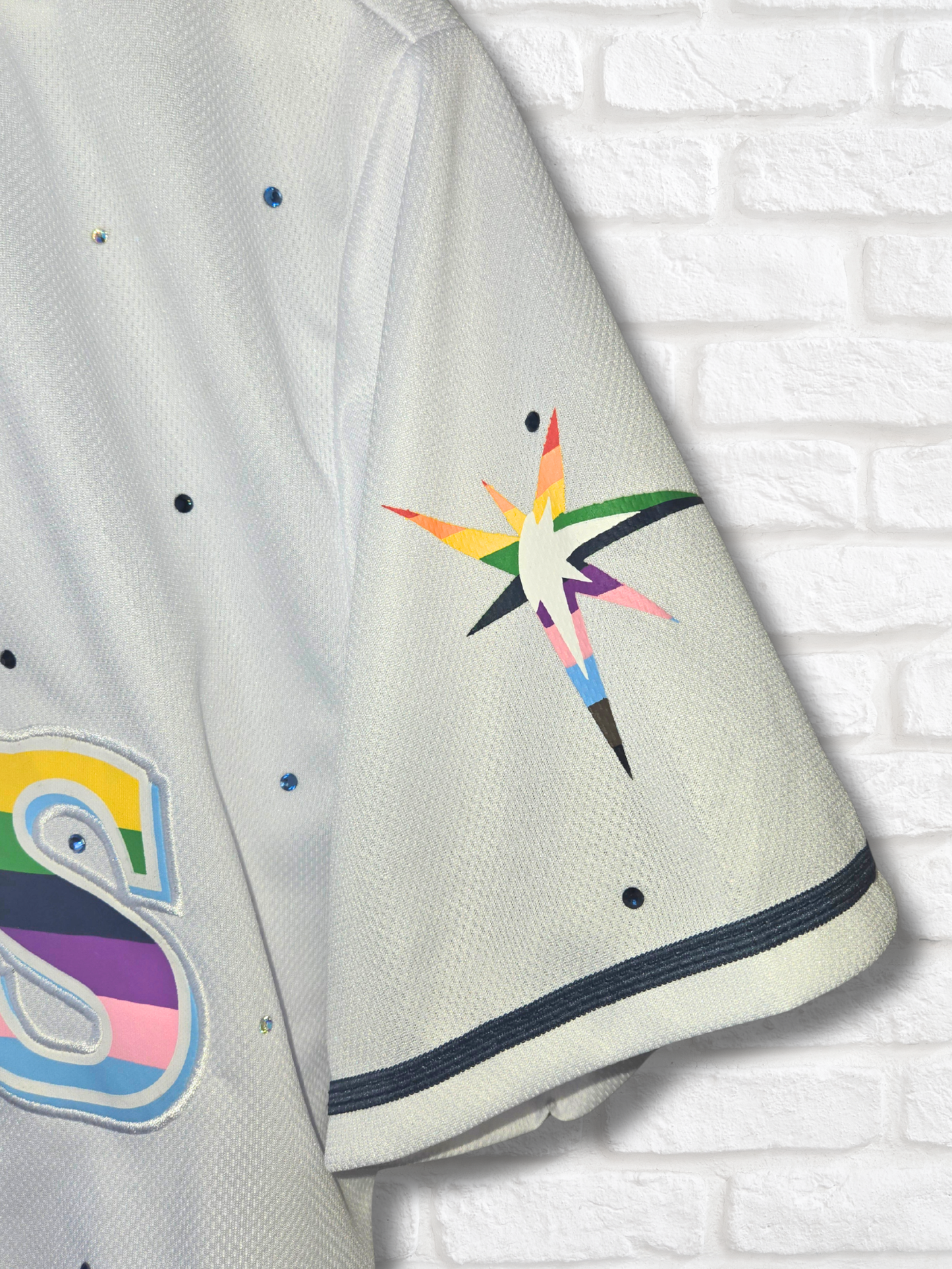 Tampa Bay Rays Pride Crop Jersey