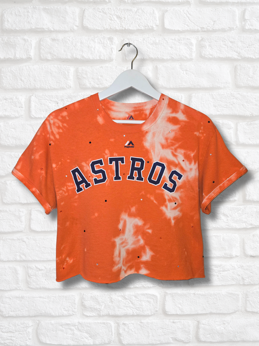 Houston Astros Crop Top- Medium