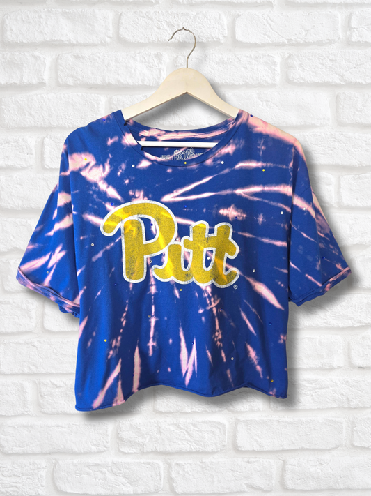 Pitt Panthers Crop Top- XL