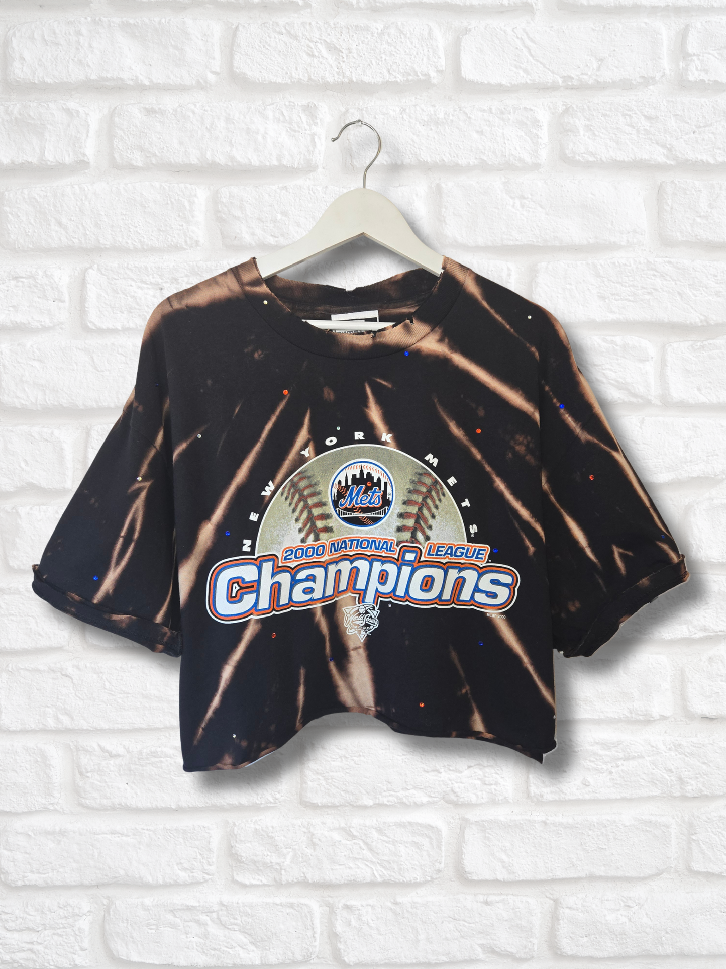 New York Mets Crop Top- Large