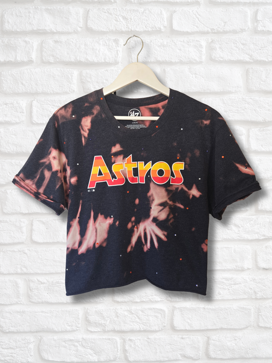 Houston Astros Crop Top- Large