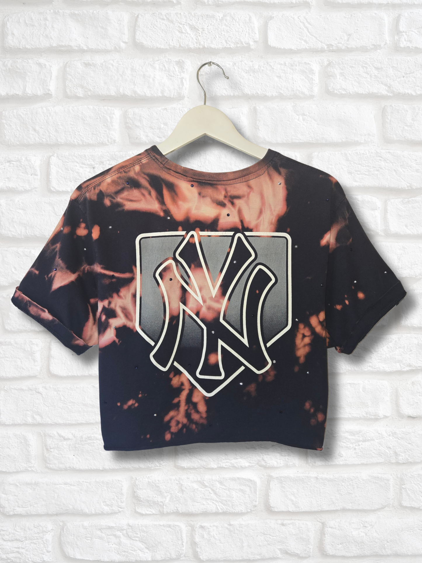 New York Yankees Crop Top - Medium