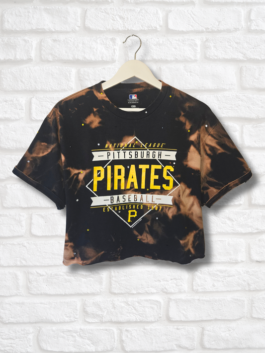 Pittsburgh Pirates Crop Top- Large