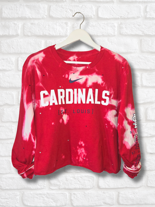 St Louis Cardinals Crop Top- XL