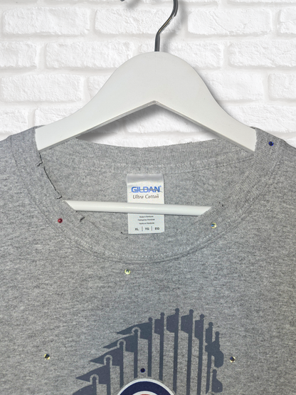 Chicago  Cubs Crop Top- XL