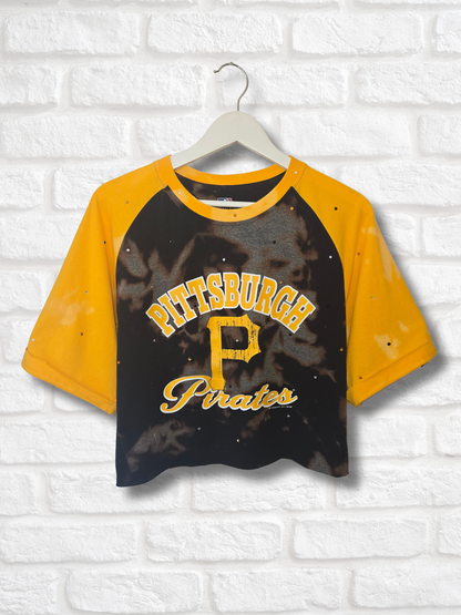 Pittsburgh Pirates Crop Top- Large