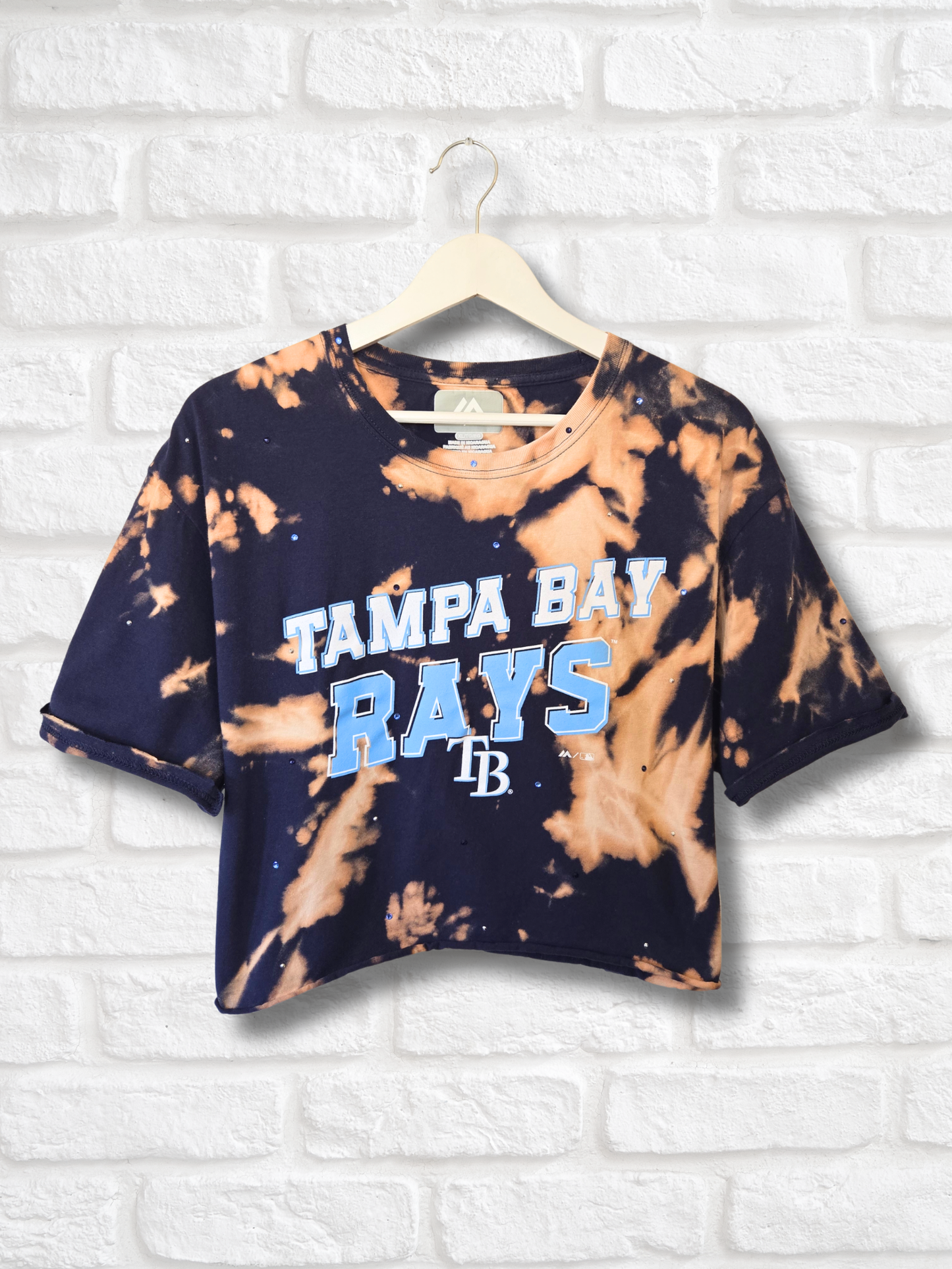 Tampa Bay Rays Crop Top- XL