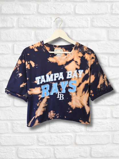 Tampa Bay Rays Crop Top- XL