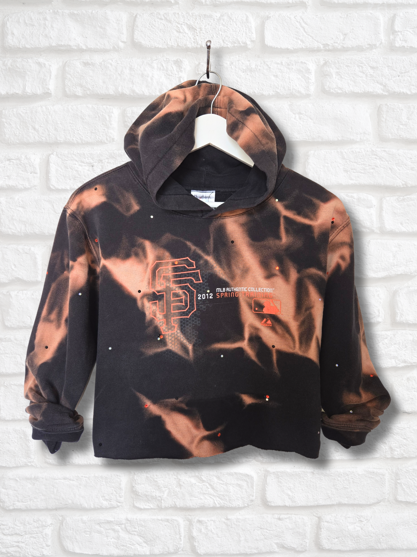 San Francisco Giants Crop Hoodie- XS