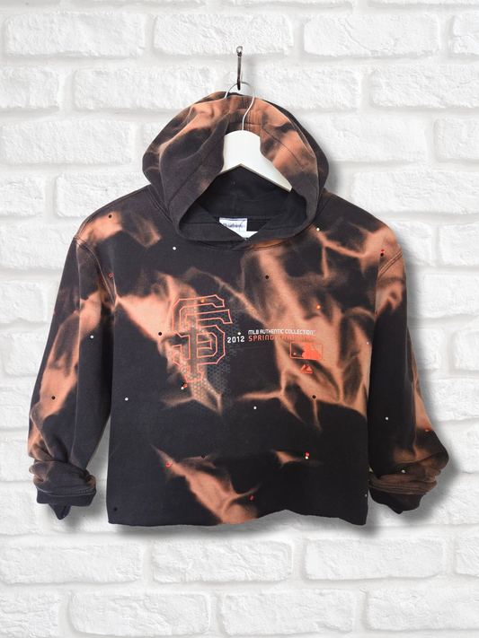 San Francisco Giants Crop Hoodie- XS
