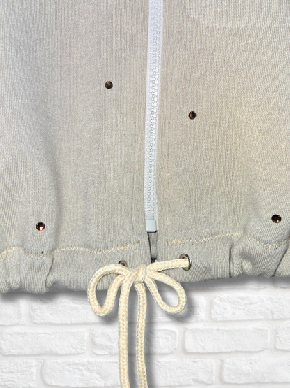 San Diego Padres HK Crop Zip-Up Sweatshirt