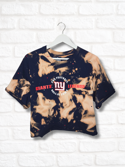 New York Giants Crop Top- Large