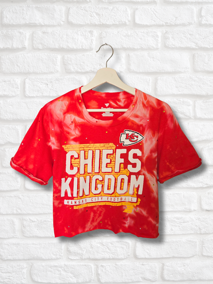 Kansas City Chiefs Crop Top- Medium