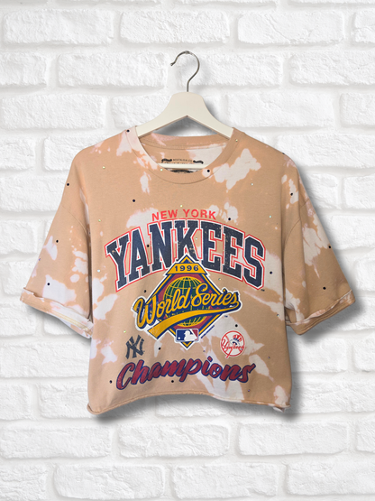 New York Yankees Crop Top- XL
