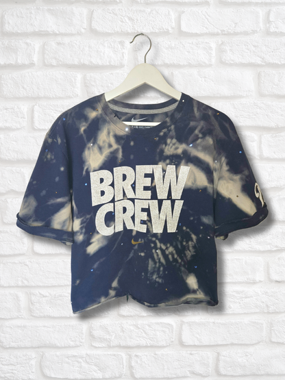 Milwaukee Brewers Crop Top- XL