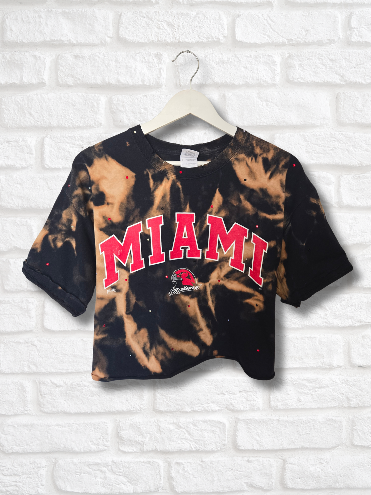 Miami RedHawks Crop Top- Large