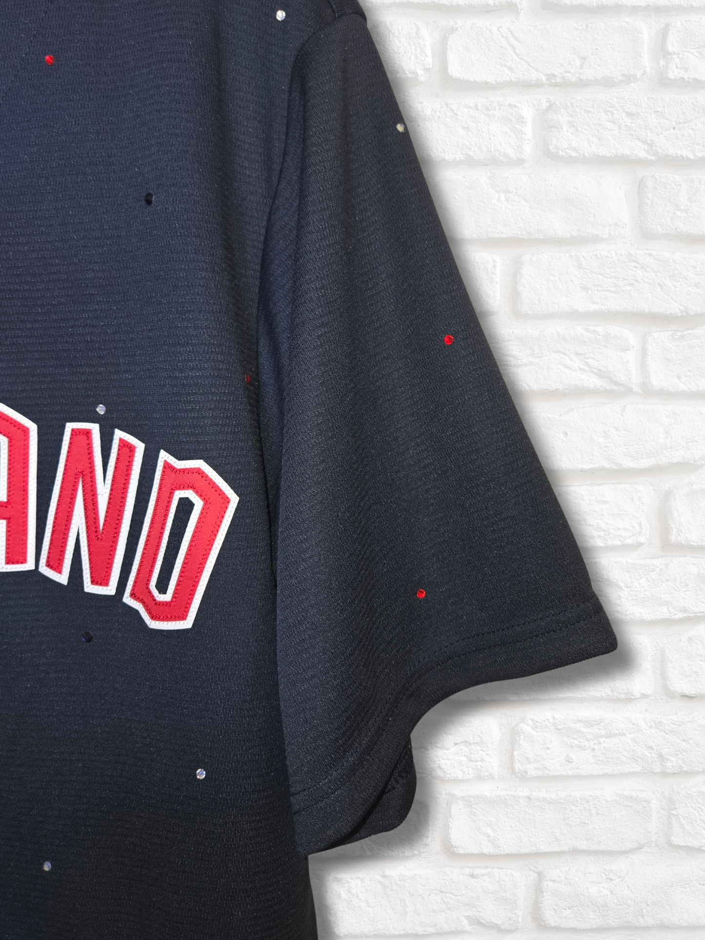 Cleveland Guardians Crop Jersey- Large