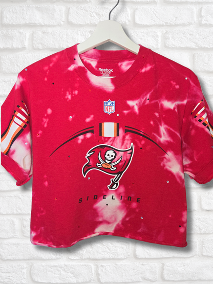 Tampa Bay Buccaneers Crop Top- Medium