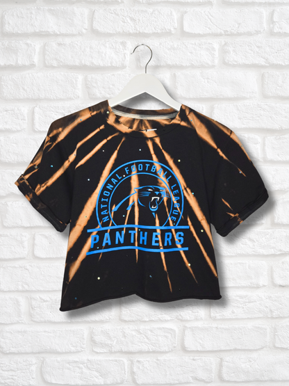 Carolina Panthers Crop Top- Medium