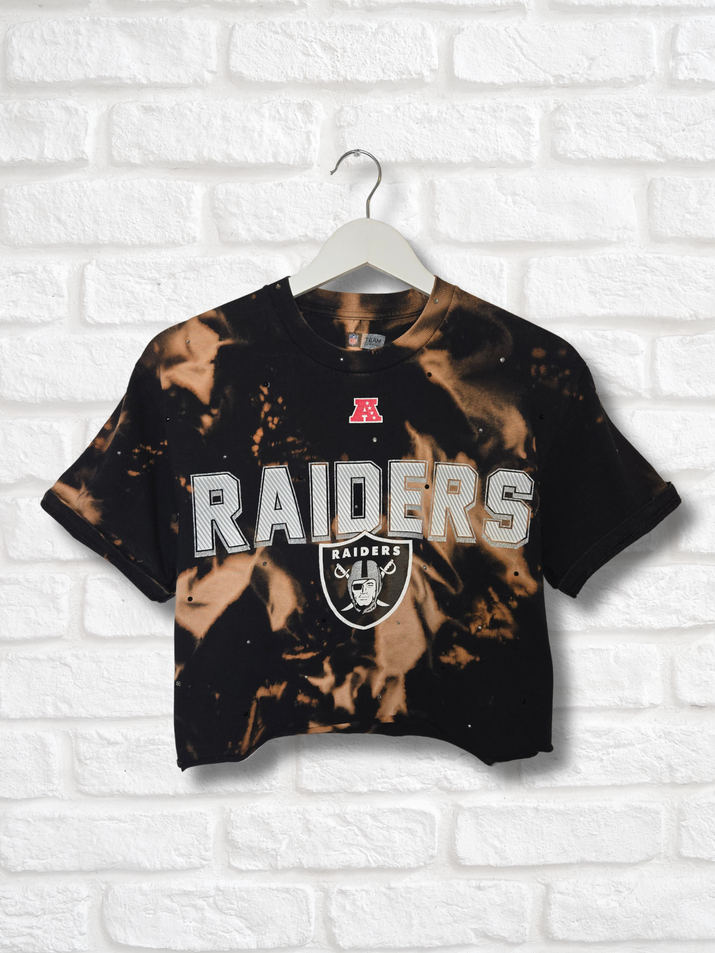 Las Vegas Raiders Crop Top- Medium