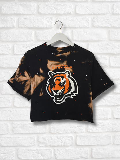 Cincinnati Bengals Crop Top- Large