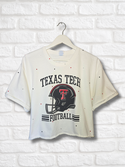 Texas Tech Crop Top- Large