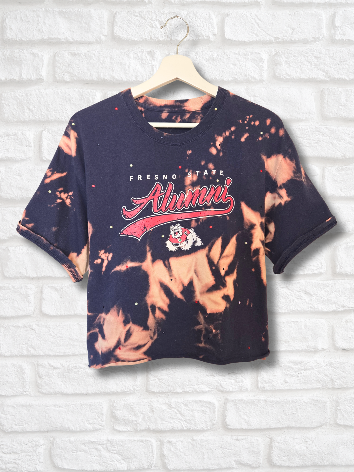 Fresno State Bulldogs Crop Top- Large