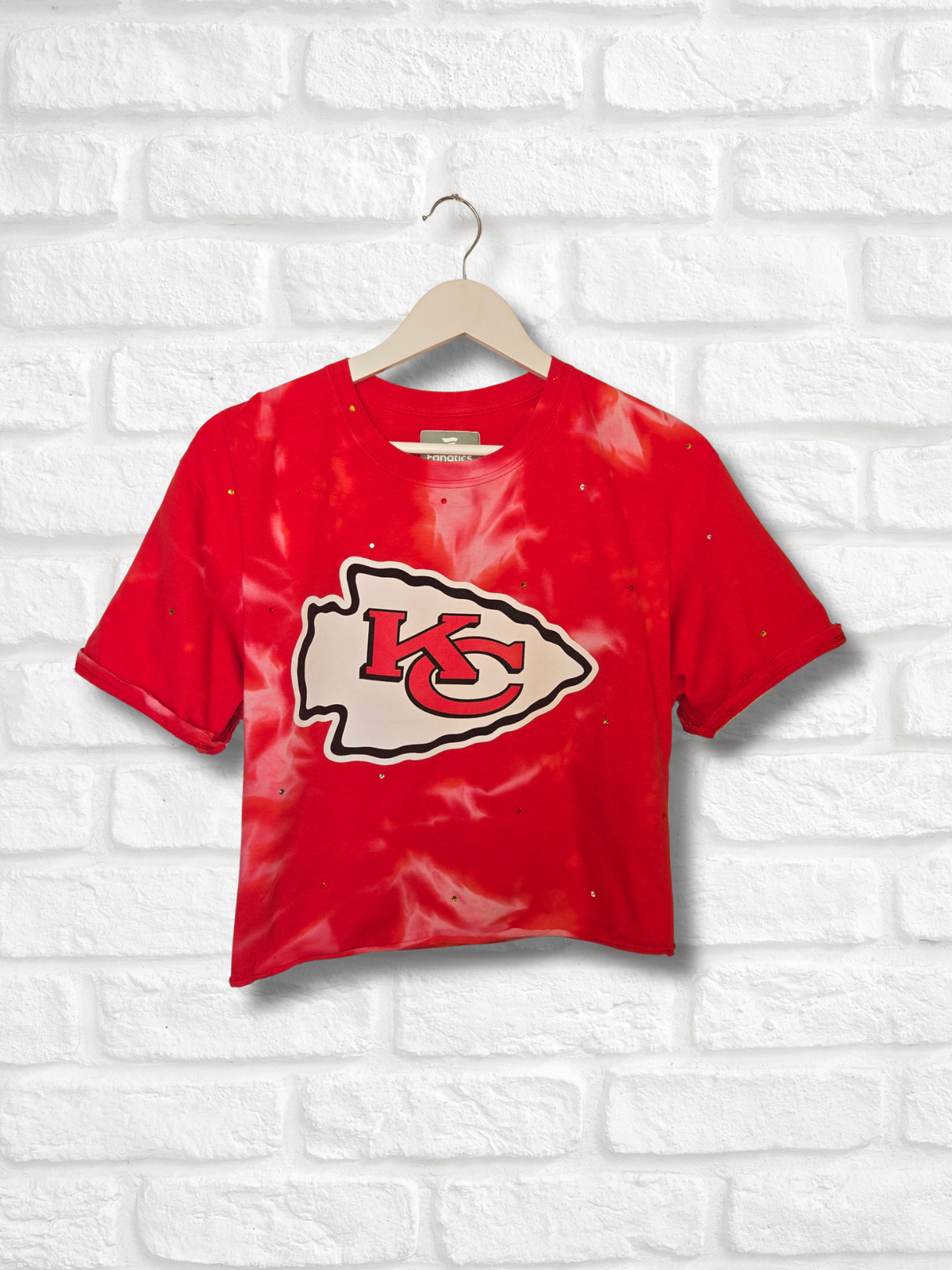 Kansas City Chiefs Crop Top- Large
