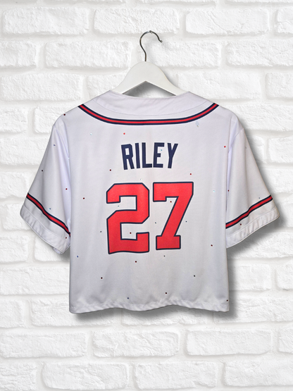 Atlanta Braves Crop Jersey- XL
