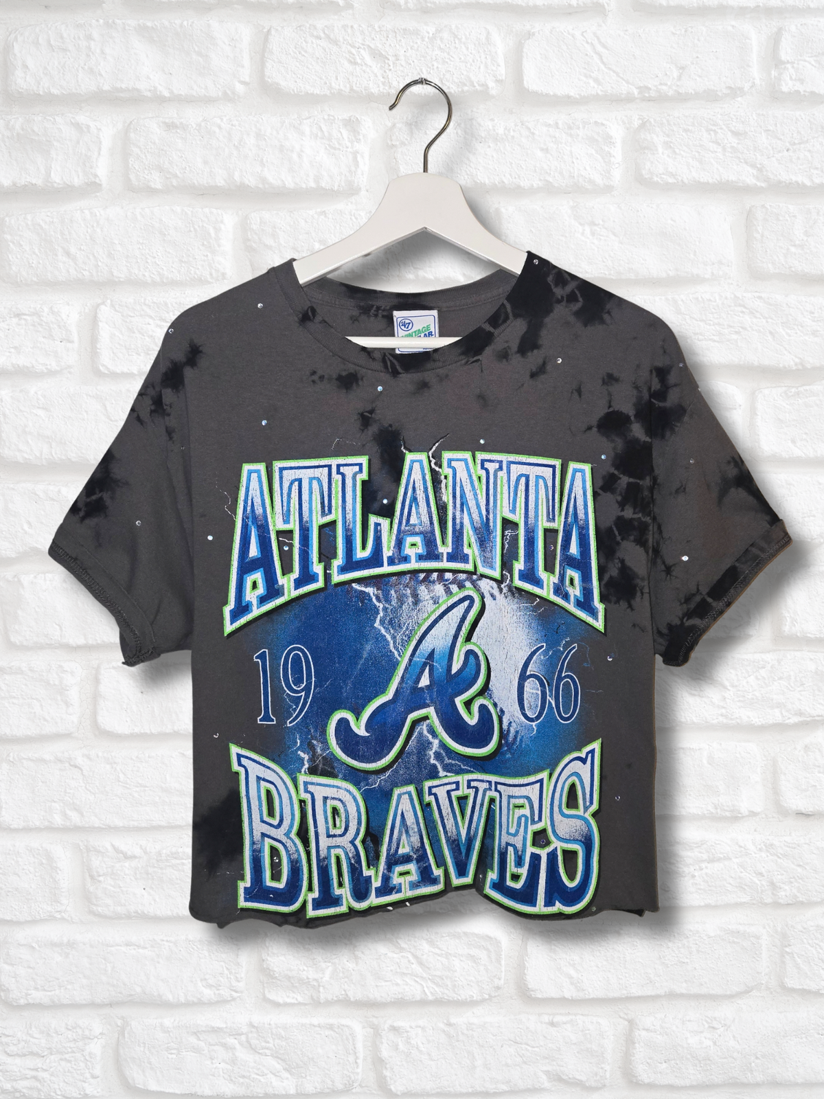 Atlanta Braves Crop Top- Large