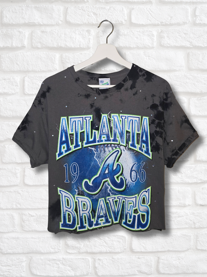Atlanta Braves Crop Top- Large
