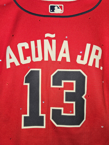 Atlanta Braves Crop Jersey- Small