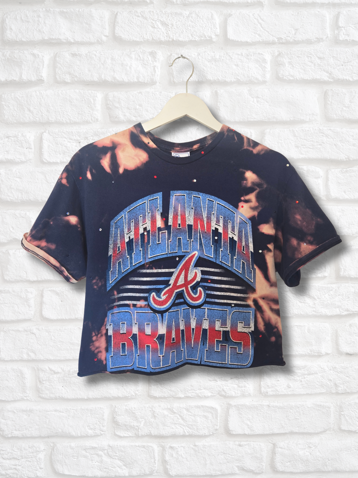 Atlanta Braves Crop Top- Large