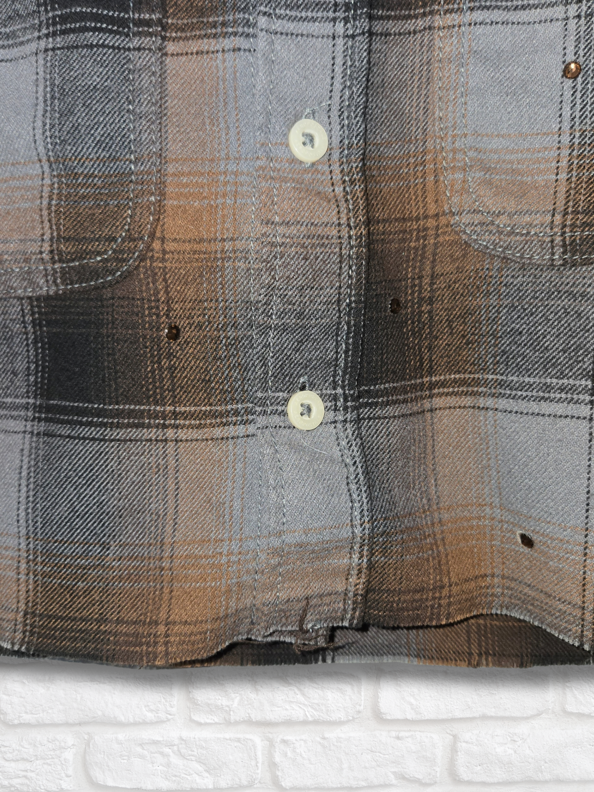San Diego Padres Crop Flannel- Small